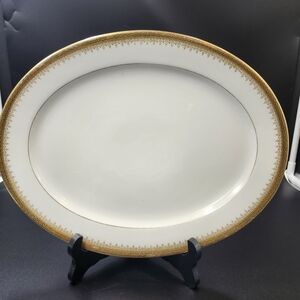 Antique (1910s)Bawo & Dotter Limoges France Elite Works Platter #BWD258 Pattern